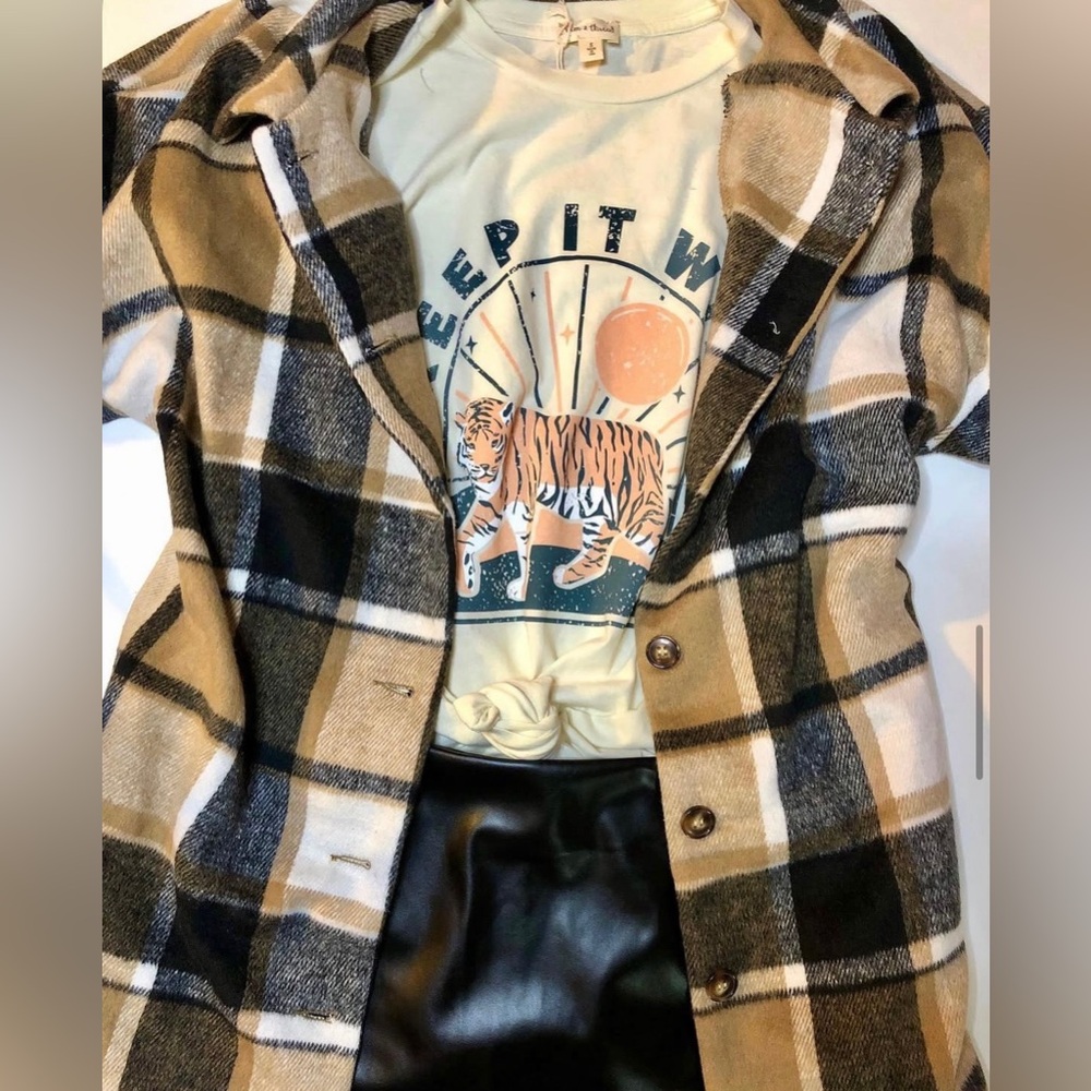 Plaid Coat